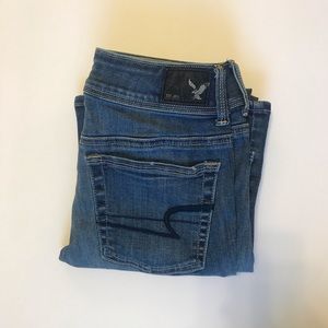 AE Kick Boot Cut Jeans Short